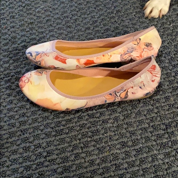 Flowers with a cream colored flats - Picture 2 of 2